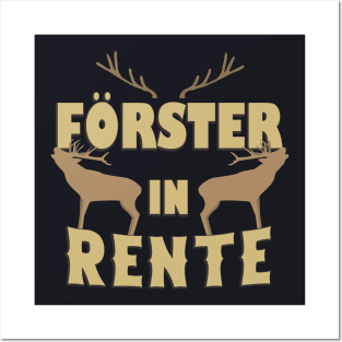 Förster in Rente Posters and Art